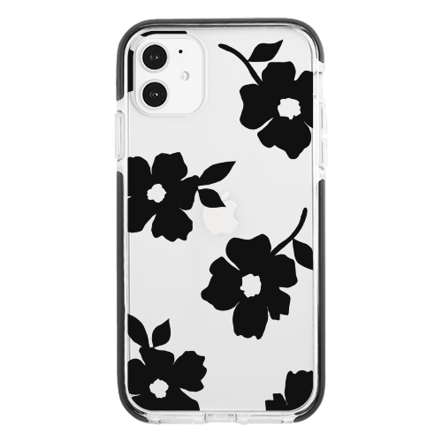 iPhone12 ケースiPhoneケース MODE FLOWER 〈バンパーBK〉