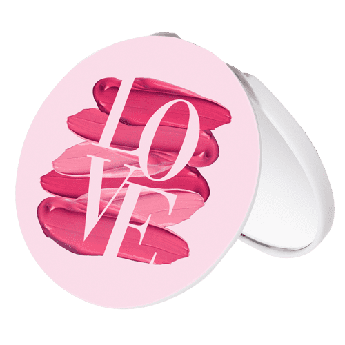 REMARK DOWN SALE【販売終了】LOVE ROUGE PINK 〈スマホミラー〉