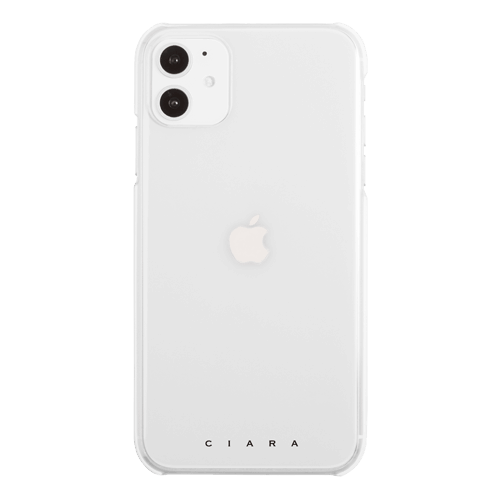 iPhone12 Pro ケース【販売終了】スマホケース COSMETIC LOGO 〈クリア〉