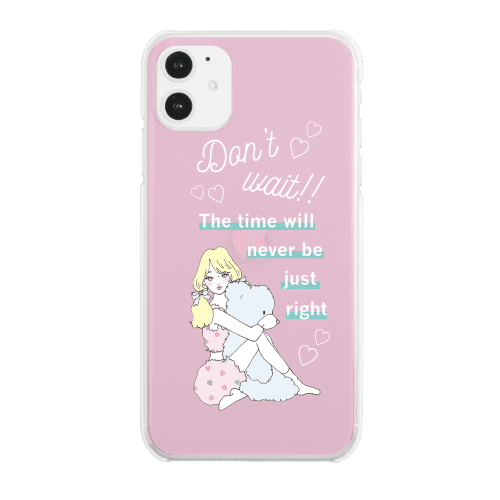 iPhone11 Pro Max ケースiPhoneケース BEAR GIRL 〈ハイブリッド〉