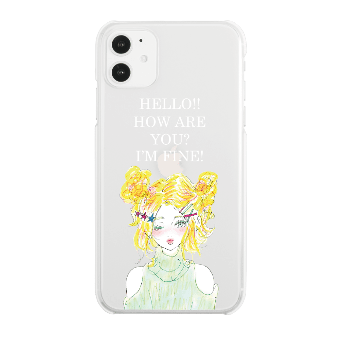 iPhone12 mini ケースiPhoneケース FINE GIRL 〈ハイブリッド〉