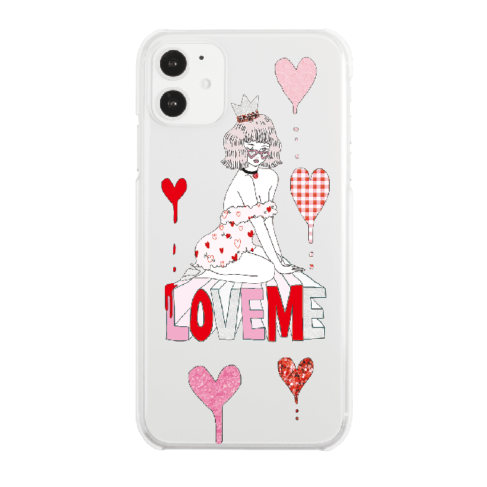 iPhone11 Pro Max ケースiPhoneケース LOVE ME 〈ハイブリッド〉