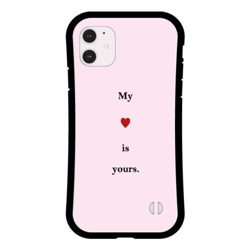 iPhone12ProMaxケースiPhoneケース MY HEART 〈グリップ〉