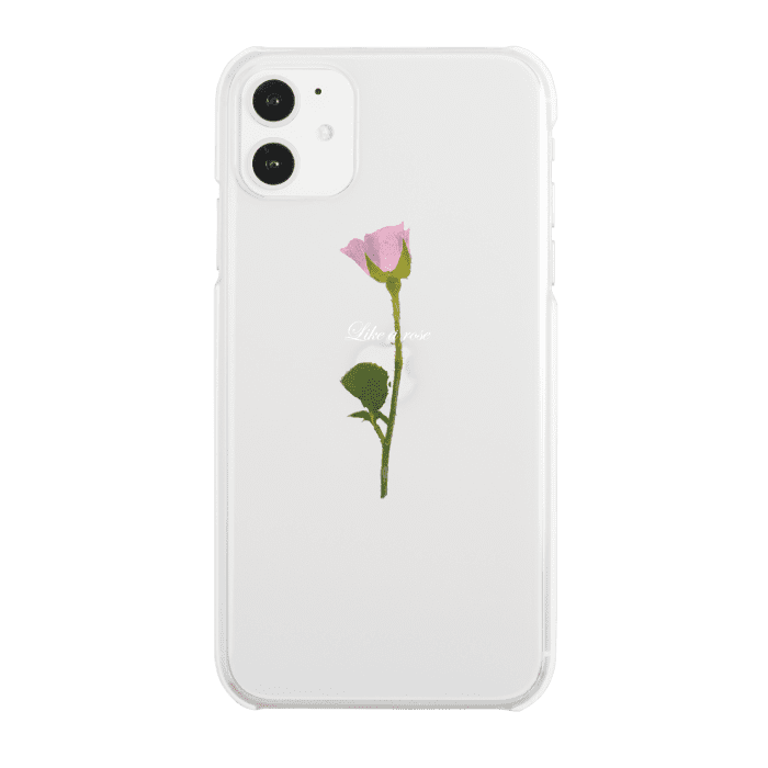 iPhone12 mini ケースiPhoneケース WATER PINK ROSE 〈ハイブリッド〉