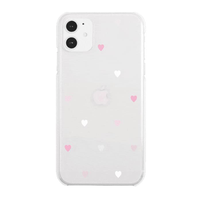 iPhone11ケースiPhoneケース PASTEL HEART 〈ハイブリッド〉