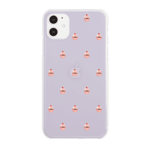 iPhone12 mini ケーススマホケース TINY CUPCAKE 〈クリア〉