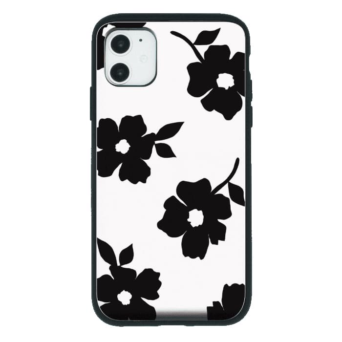 iPhoneXRケースiPhoneケース MODE FLOWER 〈スライドミラーIC〉