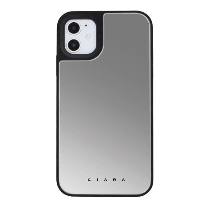 iPhone12 mini ケースiPhoneケース COSMETIC LOGO 〈ミラーバンパーSL〉