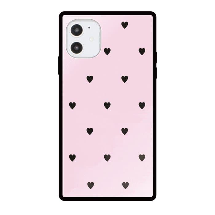 iPhone12 ケースiPhoneケース SWEET HEART 〈スクエアガラス〉