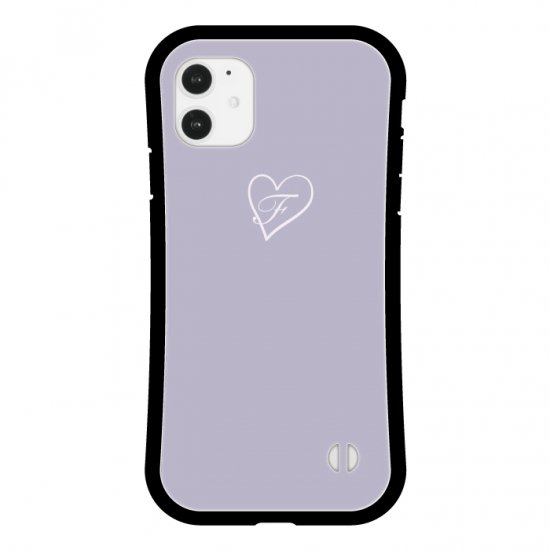 ふち高でおすすめ可愛い耐衝撃ケース Iphoneケース Ciara Initial Lavender グリップ オンライン限定