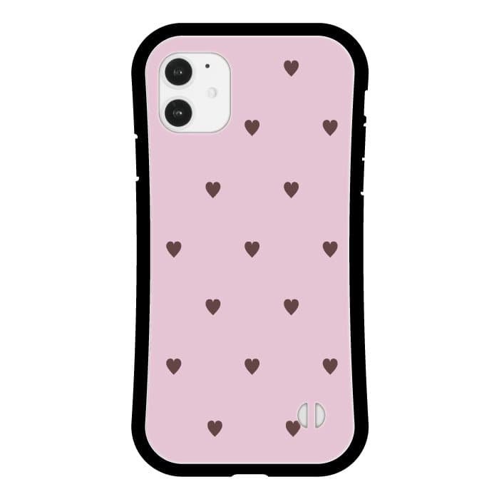 iPhone8Plusケース(iPhone7Plus兼用)iPhoneケース SWEET HEART DUSTY PINK 〈グリップ〉