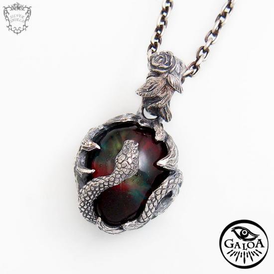 GALOA,ガロア,Forbidden Fruit Pendant [Tria], - SILVER SHIELD