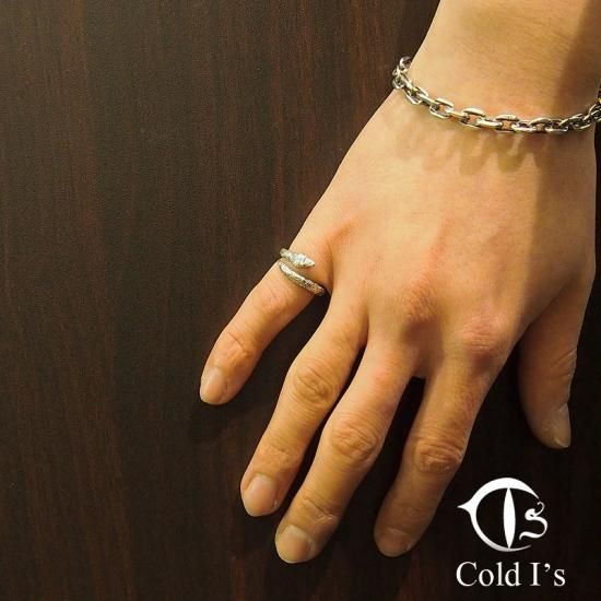 Cold I's,コールドアイズ,Ball Python Baby Ring ♀,- SILVER SHIELD