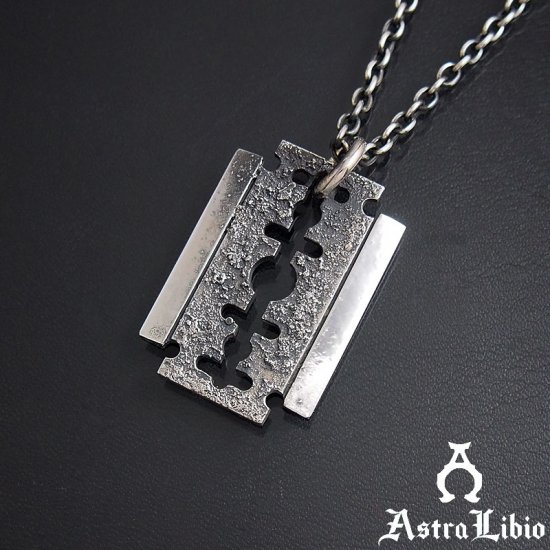 AstraLibio,アストラリバイオ,T-63 Razor Pendant,- SILVER SHIELD