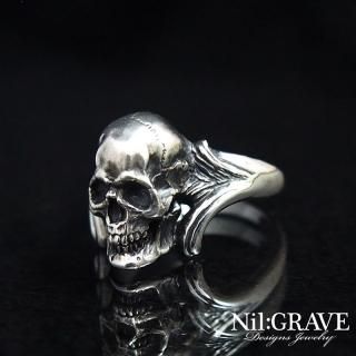 Nil:GRAVE シルバー ピアス Nil:GRAVE-ニルグレイヴ-焔ーほむらー L size