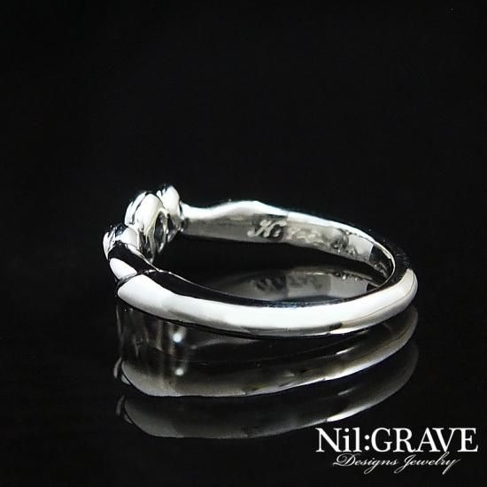 Nil:GRAVE シルバー ピアス Nil:GRAVE-ニルグレイヴ-焔ーほむらー L size