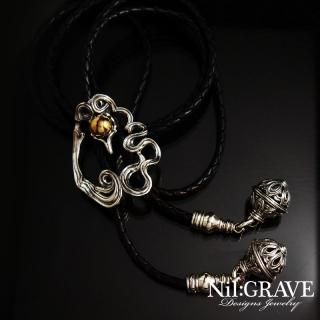 Nil:GRAVE シルバー アクセ ネックレス Nil:GRAVE-ニルグレイヴ-うたかた トップ