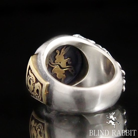 BLIND RABBIT-ブラインドラビット-Eternal Heart Ring- SILVER SHIELD