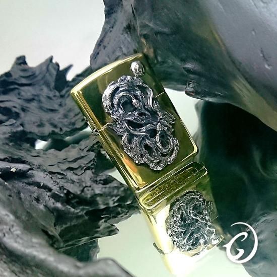 GIGOR-ジゴロウ-ヘイズZippo- SILVER SHIELD