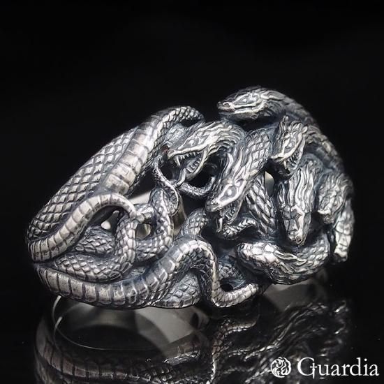 未使用品に近い‼️ Guardia ガルディア 朱雀 ring リング Kerberos｜ATHENA - Ring - Collection｜Guardia - シルバー