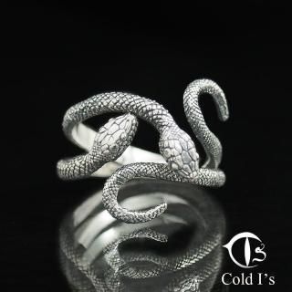 Cold I's,コールドアイズ,Green Python Ring,- SILVER SHIELD