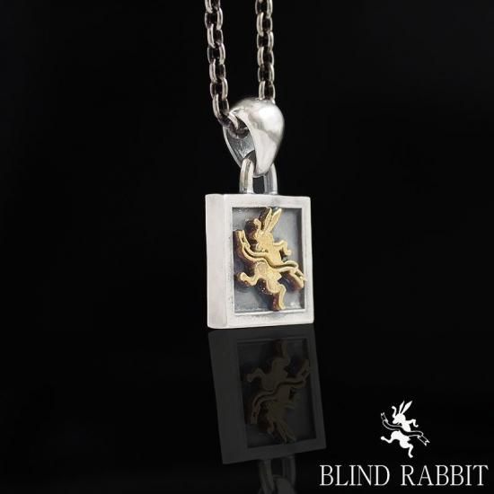 美品‼️ blindrabbit ブラインドラビット ペンダント Pendant BLIND RABBIT-ブラインドラビット-RABBIT- SILVER SHIELD