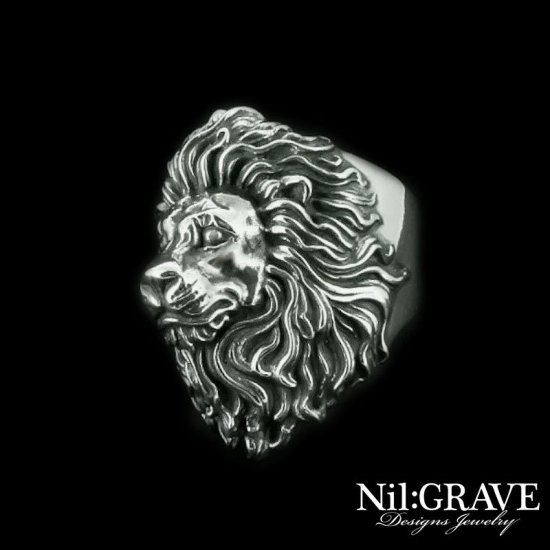 Nil:GRAVE-ニルグレイヴ-Lion Head Ring