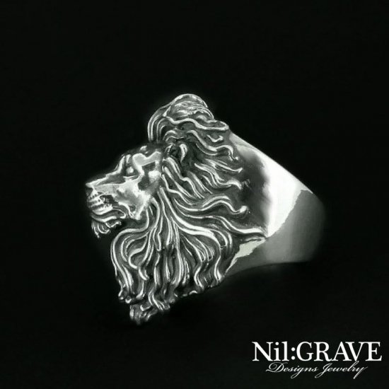 Nil:GRAVE-ニルグレイヴ-Lion Head Ring