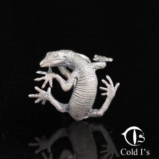 Cold I's,コールドアイズ,Tree Monitor Ring L,- SILVER SHIELD