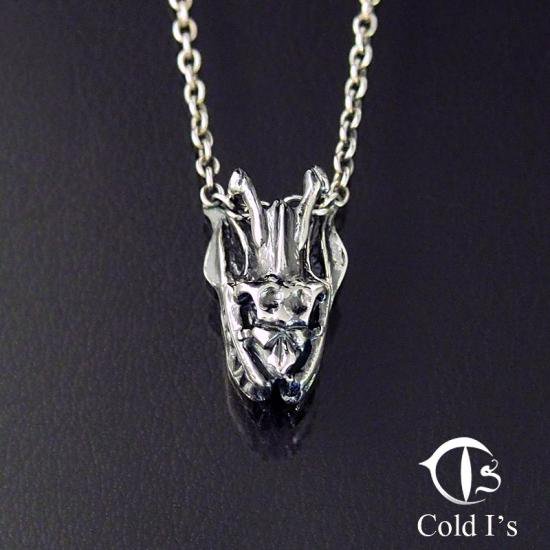 Cold I'sコールドアイズ Snake Skull Pendant シルバー 全日本送料無料