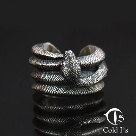Cold I's,コールドアイズ,Green Python Ring,- SILVER SHIELD Cold I's,コールドアイズ,Green Python Ring,- SILVER SHIELD