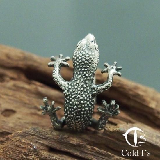 Cold I's,コールドアイズ,Leopard Gecko Ring,- SILVER SHIELD