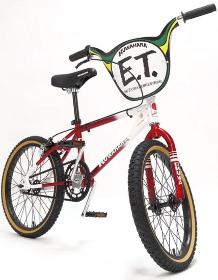 KUWAHARA 「E.T.」 Old School Number Plate - Bicycle Shop Pino Online