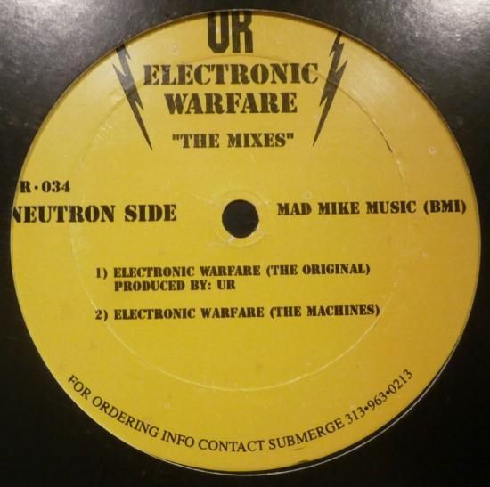 レコード　セット異色　UR Electronic Warfare 2.0など UR – Electronic Warfare 2.0 – 2 x Vinyl (12