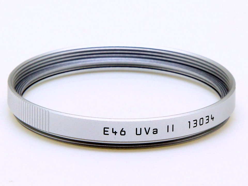 ライカ E46 UVa II レンズフィルター シルバー 13034 新品