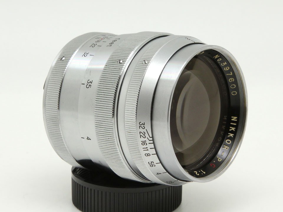 Nikon ニコン Nikkor 見にく P.C 8.5cm 85mm f2