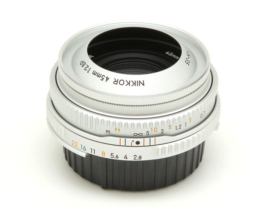 Nikon Ai Nikkor 45mmF2.8 P Silver