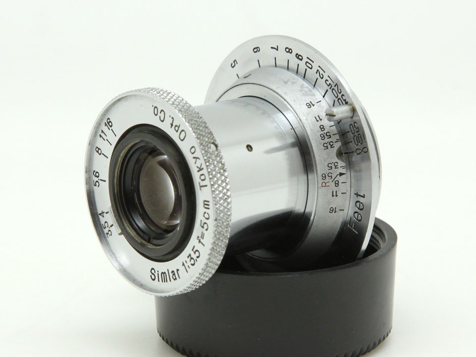 稀少品 シムラー Simlar 5cm F3.5 Lマウント ♯A2216 - カメラ、光学機器