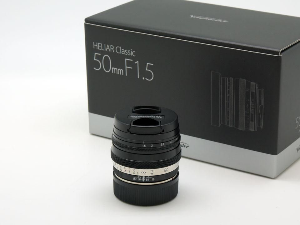 フォクトレンダー ヘリアークラシック 50mm F1.5 VMマウント-