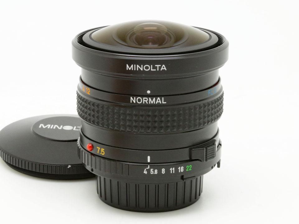 ミノルタ MDフィッシュアイ 7.5mm f4　(A0749) - ライカ、ローライなどの中古カメラ通販 | 銀座カツミ堂写真機店