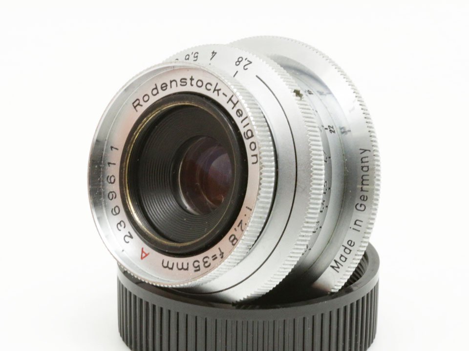 ローデンシュトック ヘリゴン 35/2.8 Lマウント　(A0872) - ライカ、ローライなどの中古カメラ通販 | 銀座カツミ堂写真機店