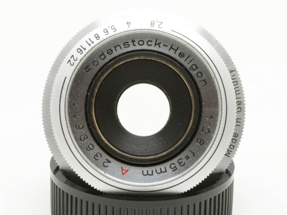 ローデンシュトック ヘリゴン 35/2.8 Lマウント　(A0872) - ライカ、ローライなどの中古カメラ通販 | 銀座カツミ堂写真機店