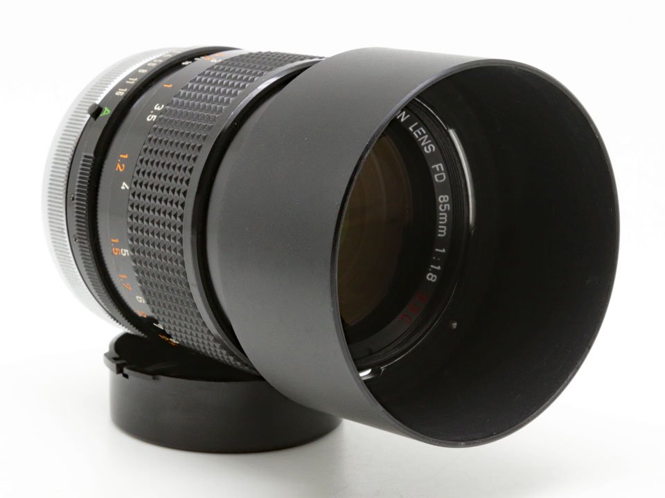 キヤノン FD 85/1.8 S.S.C. (A1572)* - ライカ、ローライなどの中古カメラ通販 | 銀座カツミ堂写真機店