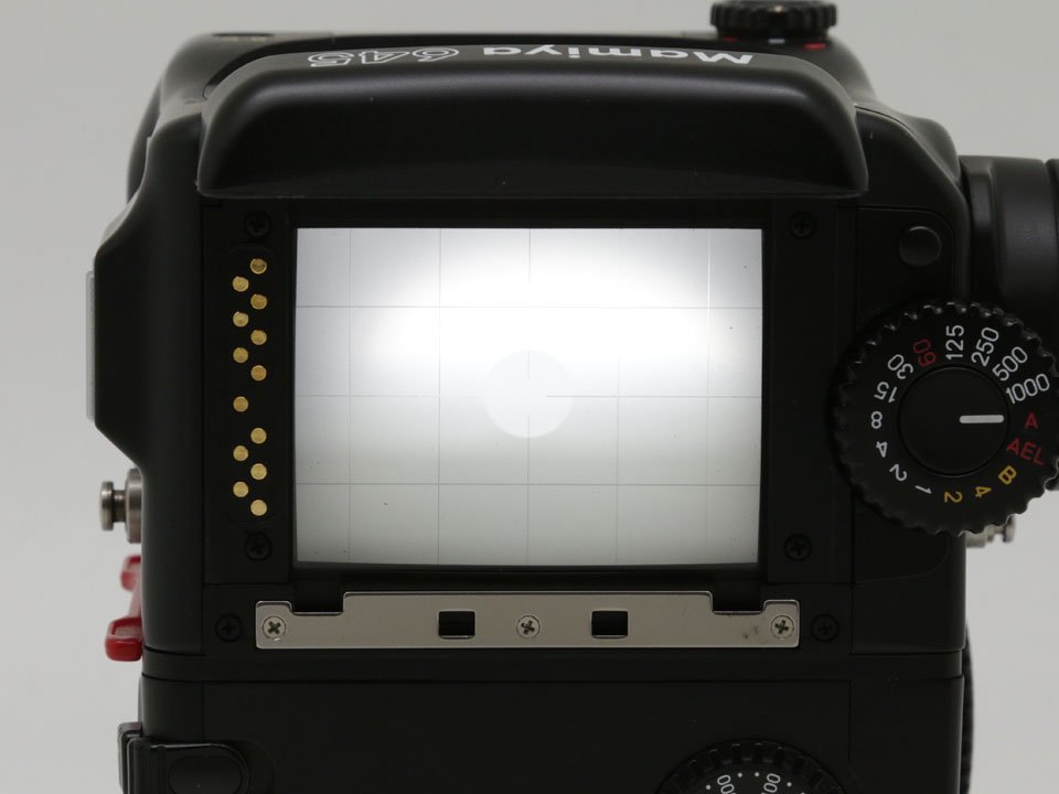 マミヤ 645プロ FK402ファインダー、C 80/2.8N、120ホルダー　(A1760)