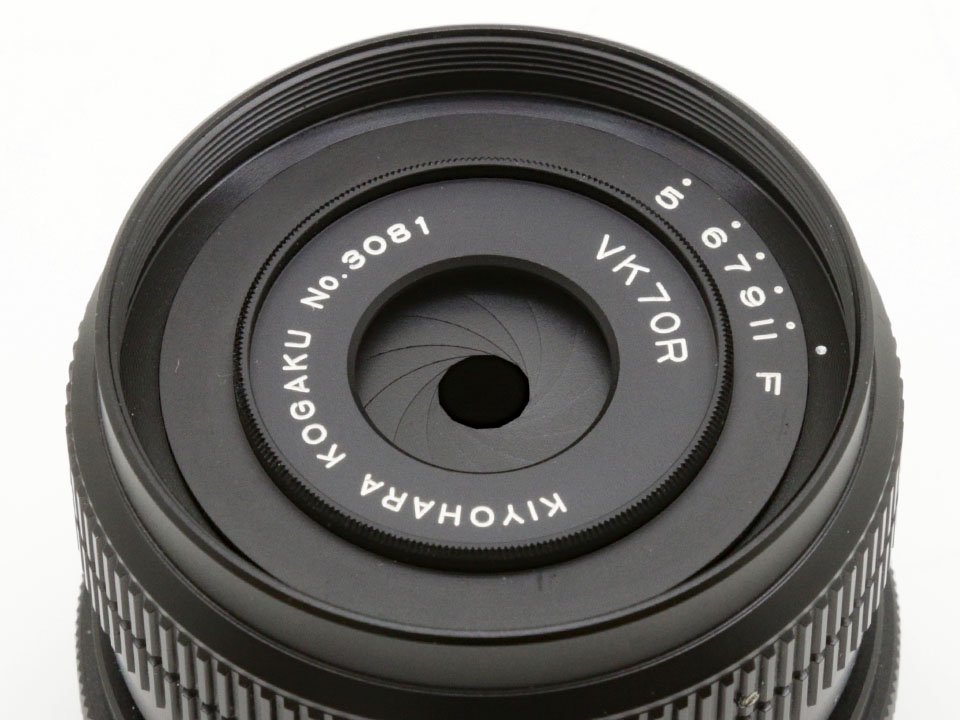 清原光学 VK70R 70/5 ソフトフォーカス ニコン用　(G5359)* - ライカ、ローライなどの中古カメラ通販 | 銀座カツミ堂写真機店