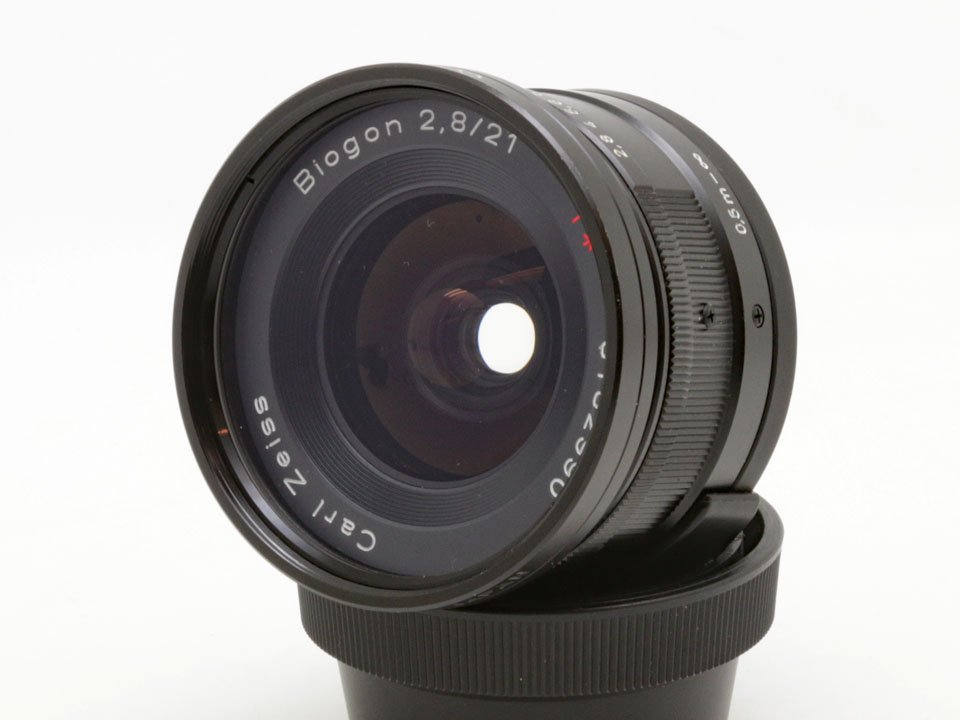 コンタックス Gビオゴン 21/2.8 ブラック　(A2146)* - ライカ、ローライなどの中古カメラ通販 | 銀座カツミ堂写真機店