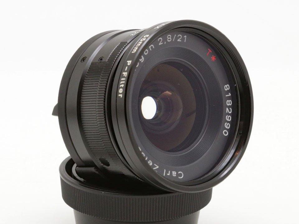 コンタックス Gビオゴン 21/2.8 ブラック　(A2146)* - ライカ、ローライなどの中古カメラ通販 | 銀座カツミ堂写真機店