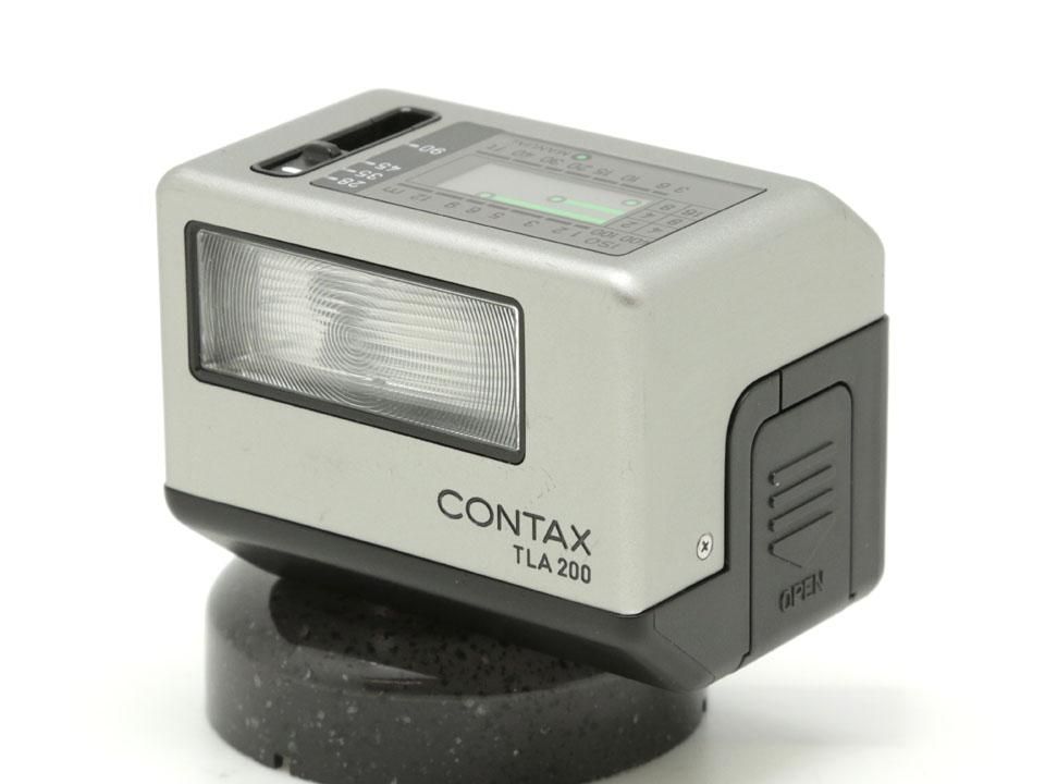 19,320円コンタックス CONTAX TLA200 シルバー フラッシュ  【美品】