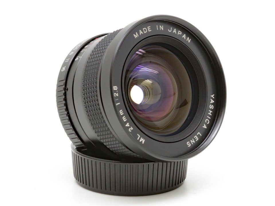 実用品・極美品】Yashica 24mm f2.8 ML (C/Y マウント) - レンズ(単焦点)