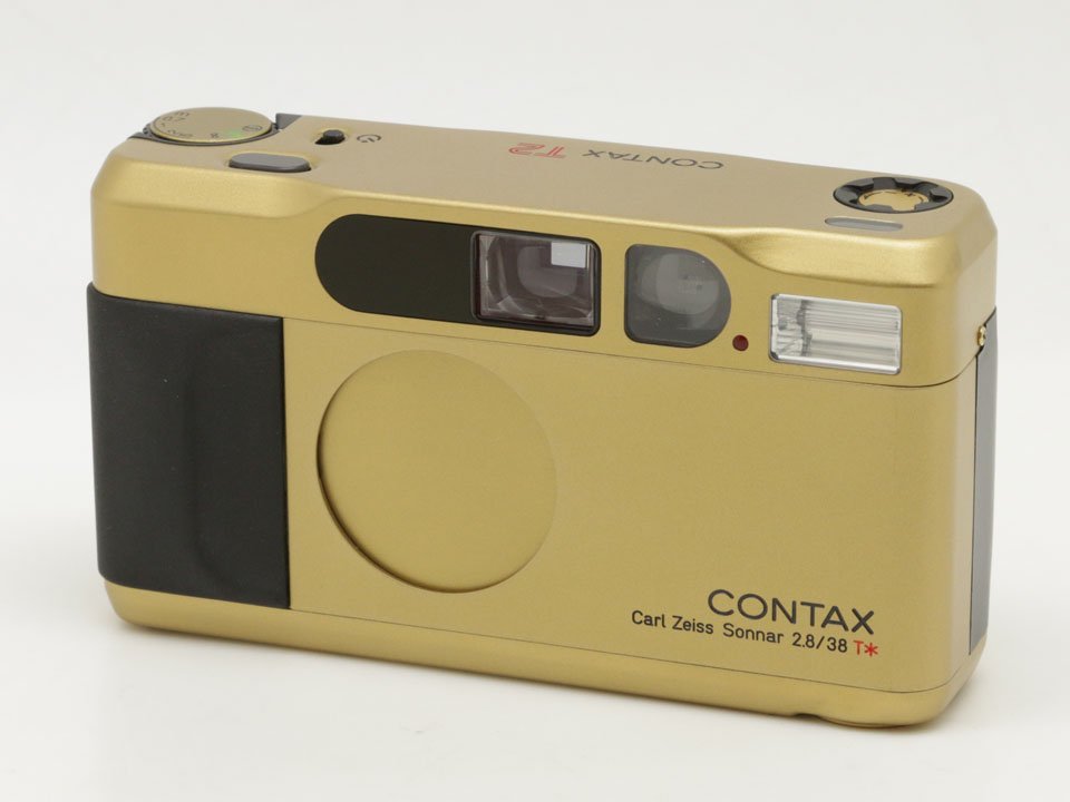 フィルムカメラCONTAX コンタックス T2 チタンゴ-ルド - almashfa.net